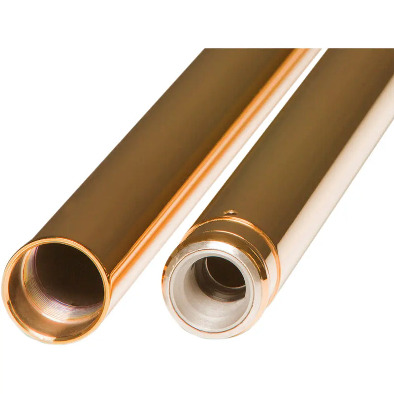 Load image into Gallery viewer, Custom Cycle Engineering Coated Tubes 43mm - Gold / 22.5 - Suspension Components
