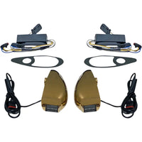 Custom Dynamic LED Turn Signals for Road Glide - Gold - Lighting Components