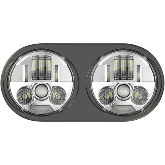 Custom Dynamics Pro Beam Head Lamps Road Glide - Chrome - Lighting Components