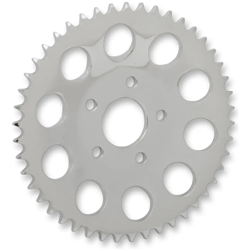 Load image into Gallery viewer, Drag 530 Chain Conversion Sprockets Early Model - Chrome / 46t Dished.46 - Final Drive Components
