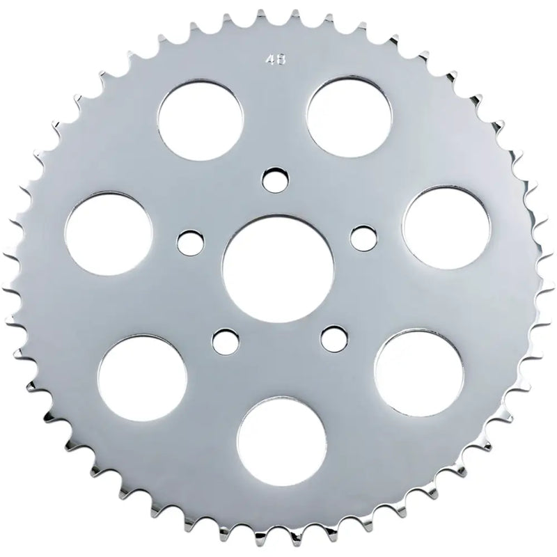 Load image into Gallery viewer, Drag 530 Chain Conversion Sprockets Early Model - Chrome / 48t Flat - Final Drive Components
