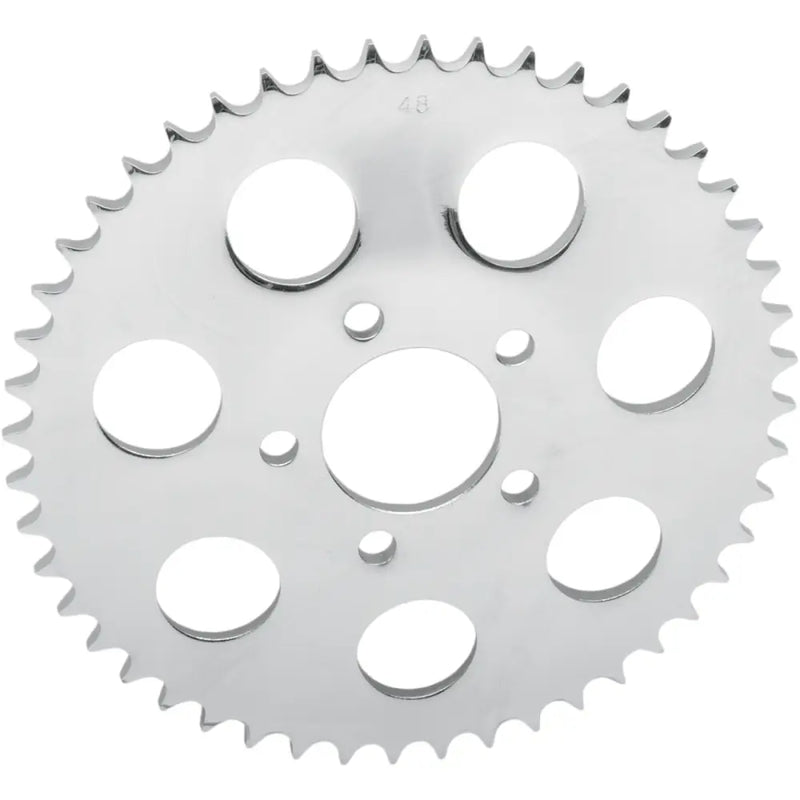 Load image into Gallery viewer, Drag 530 Chain Conversion Sprockets Late Model - Chrome / 46t Dished - Final Drive Components
