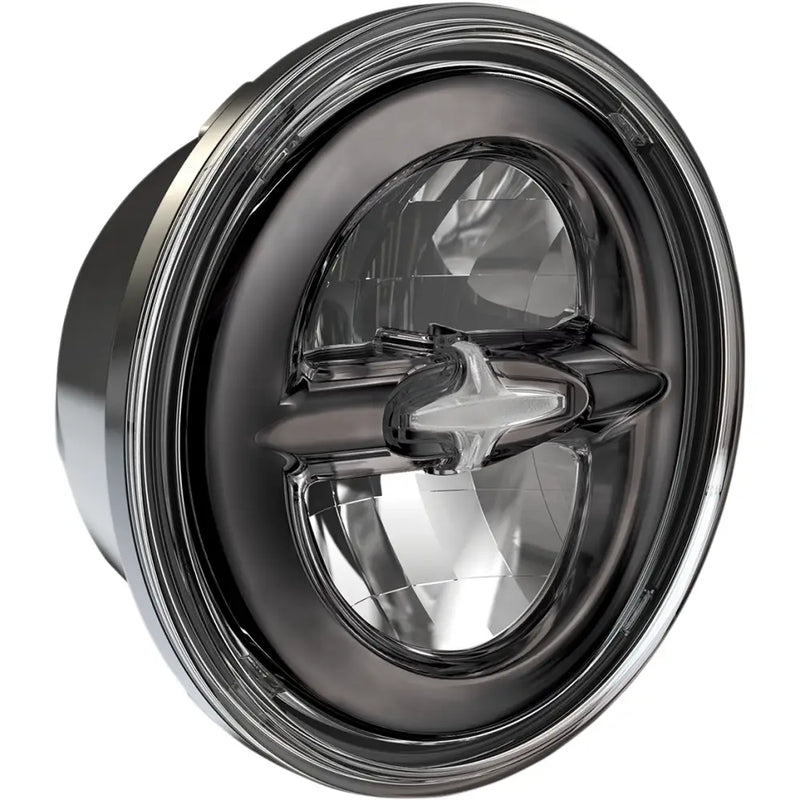 Load image into Gallery viewer, Drag Specialities Premium 5.75 Reflector Style LED Headlamps - Black - Lighting Components
