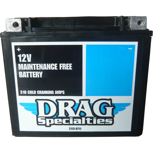 Drag Specialties AGM Maintenance-Free Batteries - 86-96 XL - Electrical Components