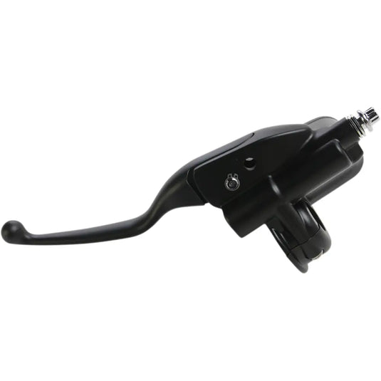 Drag Specialties Front Brake Master Cylinders - 14-21 FLHT/FLHR/FLHX / Black / 15mm - Brake Components