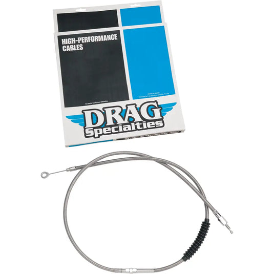 Drag Specialties Replacement Clutch Cables - 64 7/16 / Braid / 00-05 FXD - Hand/Foot Components