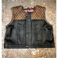 Espinozas Leather Custom Vest - Riding Accessories