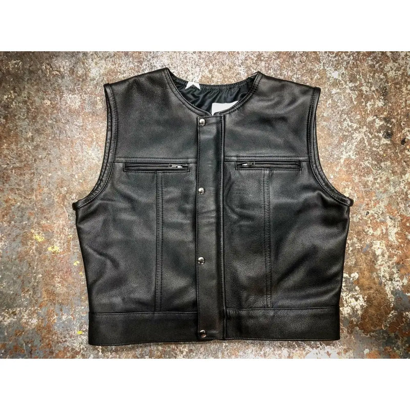 Load image into Gallery viewer, Espinozas Leather Custom Vest - Riding Accessories
