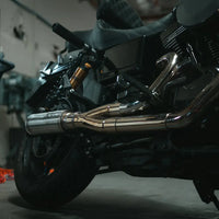 Fab 28 Dyna High Output Exhaust - Exhaust Systems