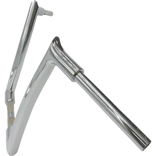 Fat Baggers Inc EZ Install Pointed Top Handle Bars 1.5in - 08-16 FLHR, 08-13 FLTR Models (Cable Clutch 1in Clamping