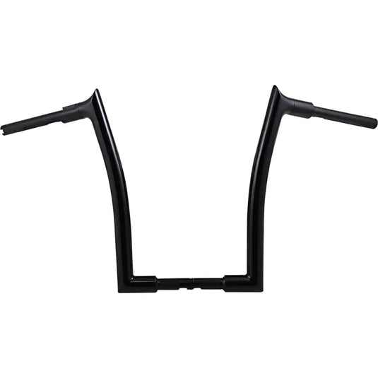 Fat Baggers Inc EZ Install Pointed Top Handle Bars 1.5in - 08-16 FLHR, 08-13 FLTR Models (Cable Clutch 1in Clamping