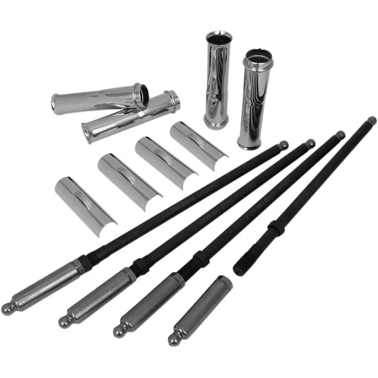 Feuling Quick Adjust Pushrods with Covers - Engine Components