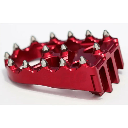 Flo Touring Brake Pedal Pad - Red - Brake Components