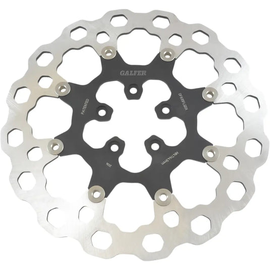 Galfer Cubiq Rotors - Custom Models 13’’ / Full Floating w/Black Carrier / Front - Brake Components