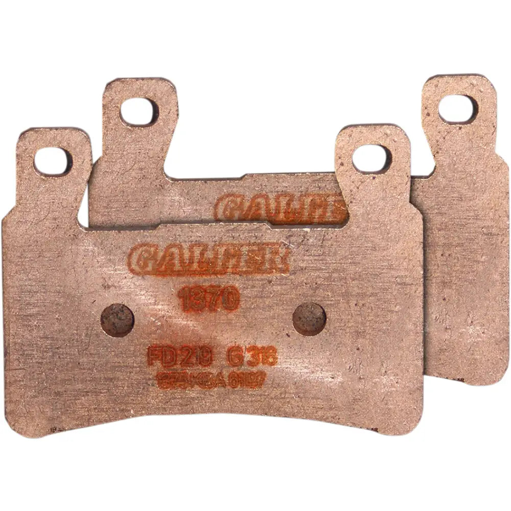 Galfer SIntered Front Brake Pads - 18 + Softail/09-12 XR 1200 - Brake Components