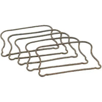 Gasket Rocker Cover Lowr Cork 883 1100 Sportster 86-90 5/pk