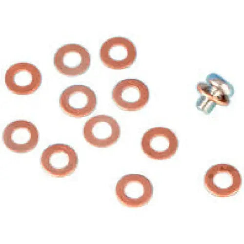 Gasket Washer Fork Drain Screw Copper 10/pk