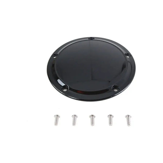 Gloss Black 5 Hole Smooth Derby Cover