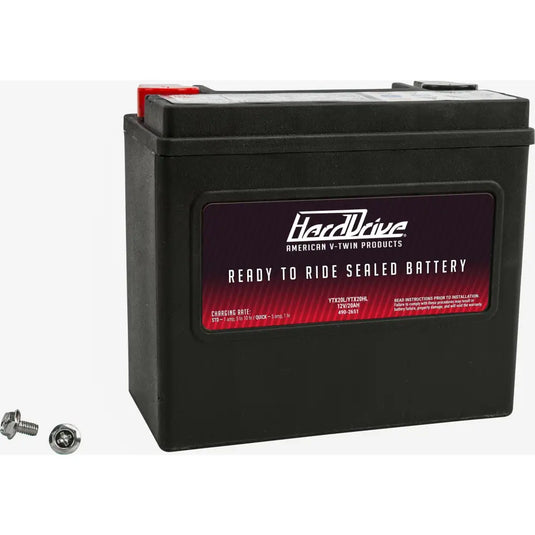 Hard Drive Facotry Activated Sealed Batteries - YTX20L/YTX20HL 320CCA - Electrical Components