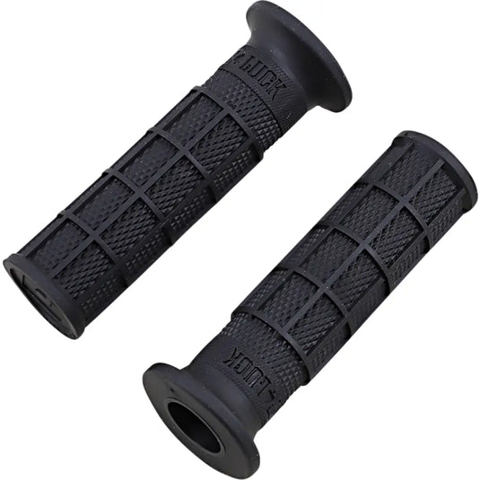 Hart-Luck Signature V-Twin Slip-On Grips - Black - Hand/Foot Components