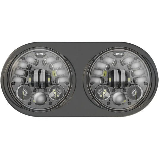 J.W. Speaker Adaptive Head Light for Road Glide - Black - Lighting Components