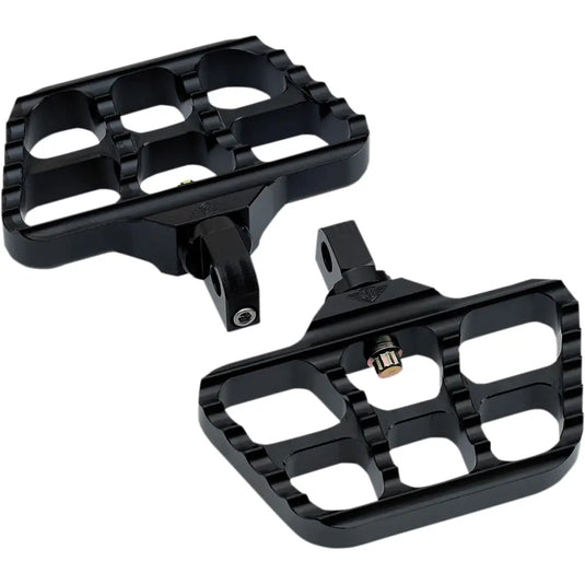 Joker Machine Mini Serrated Floorboards - Black / Male Mount - Hand/Foot Components