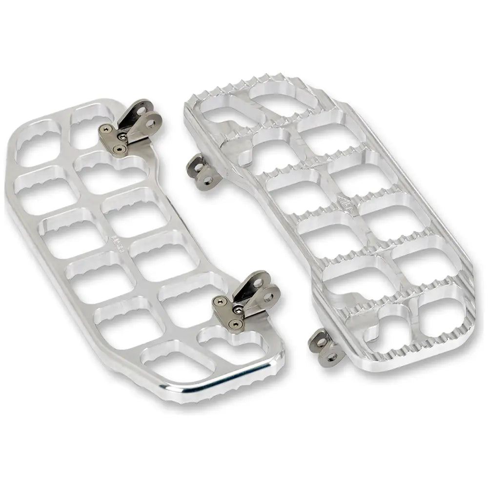 Joker Machine Serrated Driver Floorboards - Raw - Hand/Foot Components