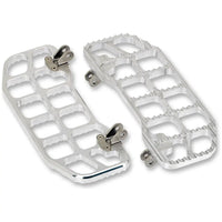 Joker Machine Serrated Driver Floorboards - Raw - Hand/Foot Components