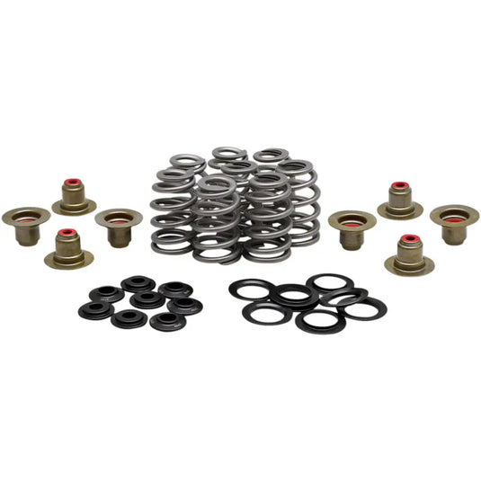 Kibblewhite High Performance Ovate Wire Beehive Valve Spring Kit M8 -.625’’ Lift (85lb Seat Pressure) Steel Retainers