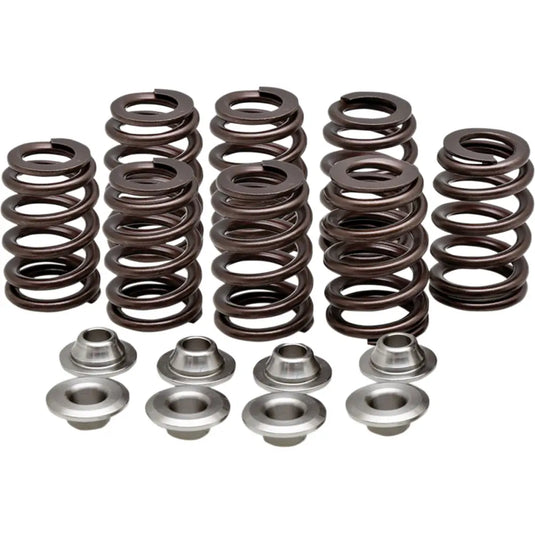 Kibblewhite High Performance Ovate Wire Beehive Valve Spring Kit M8 -.550’’ Lifter (104lb Seat Preassure) Ti Retainers