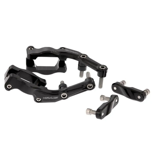 Kraus Remote Reservoir Mounts - BLACK ANODIZED