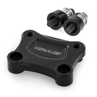 Kraus T-Rex Pull Back Plate - BLACK ANODIZED / 2018 SOFTAIL