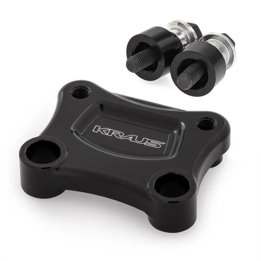 Kraus T-Rex Pull Back Plate - BLACK ANODIZED / 2018 SOFTAIL