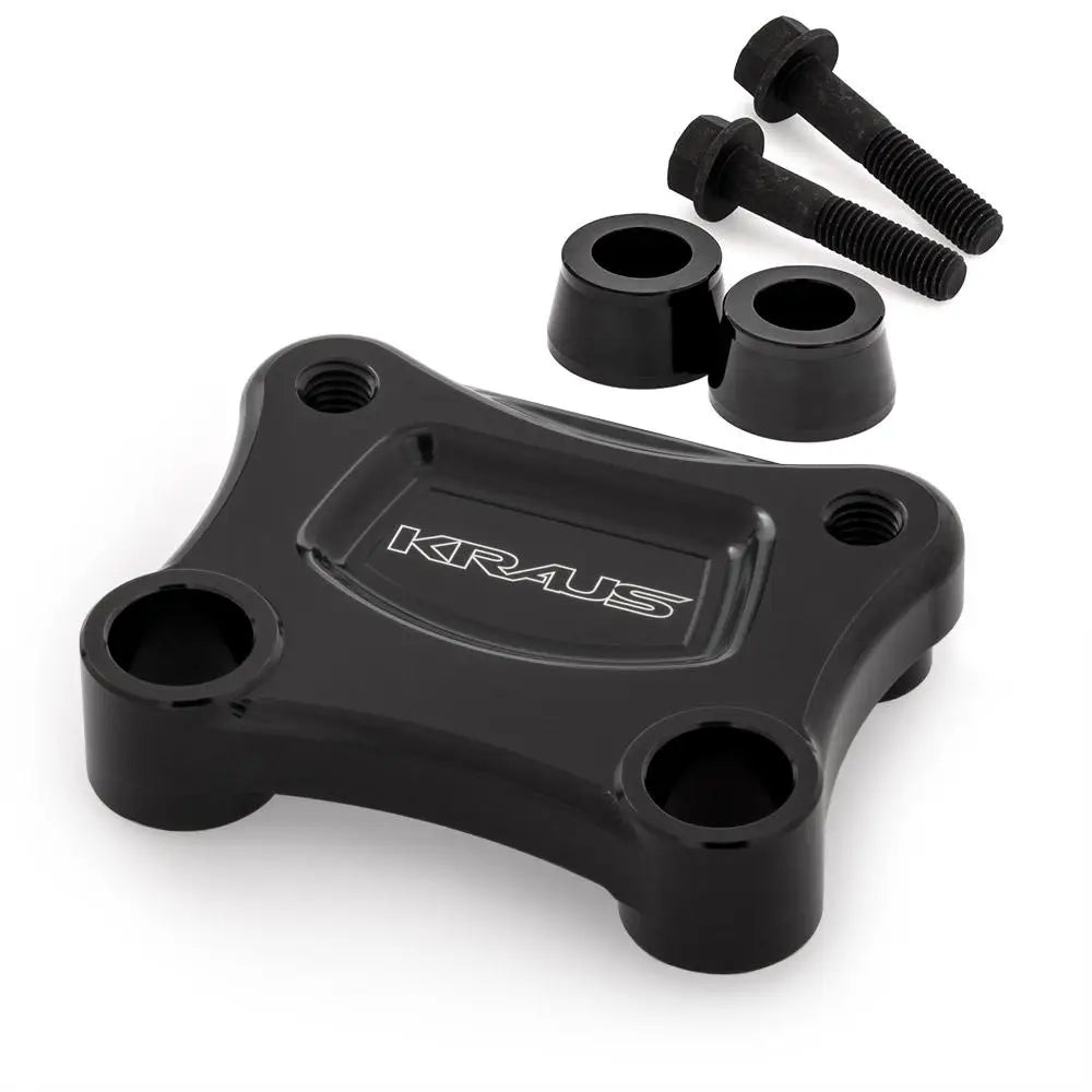 Kraus T-Rex Pull Back Plate - BLACK ANODIZED / KRAUS DYNAMOTO SP