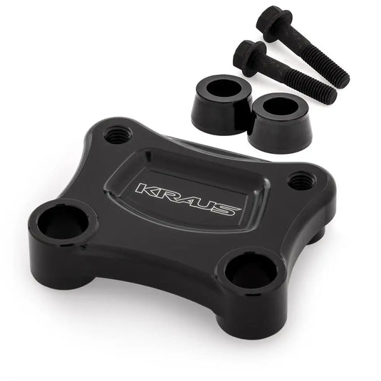 Kraus T-Rex Pull Back Plate - BLACK ANODIZED / KRAUS DYNAMOTO SP