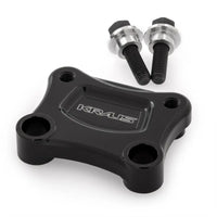 Kraus T-Rex Pull Back Plate - BLACK ANODIZED / STREET GLIDE OR BAGGER