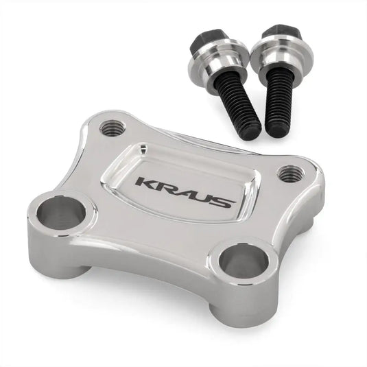Kraus T-Rex Pull Back Plate - POLISHED / STREET GLIDE OR BAGGER
