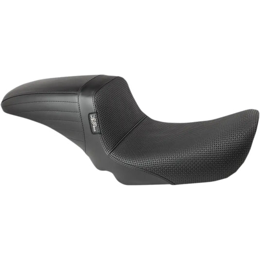 Le Pera Kickflip Seats - 04-05 FXD / Basketweave - Seat Components