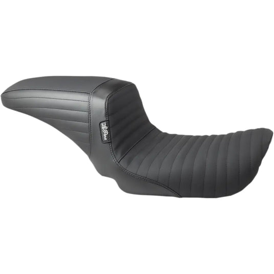 Le Pera Kickflip Seats - 04-05 FXD / Pleated w/ Gripp Tape - Seat Components