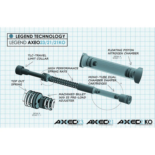 Legend AXEO High Performance Front Suspension - Suspension Components