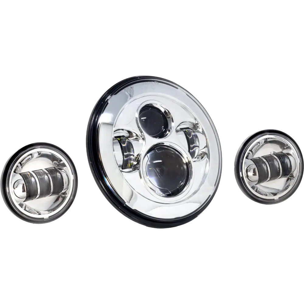 Letric Lighting 7’’ Led Headlight Pass Lamp Kits