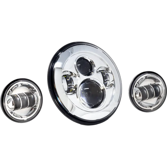 Letric Lighting 7’’ Led Headlight Pass Lamp Kits