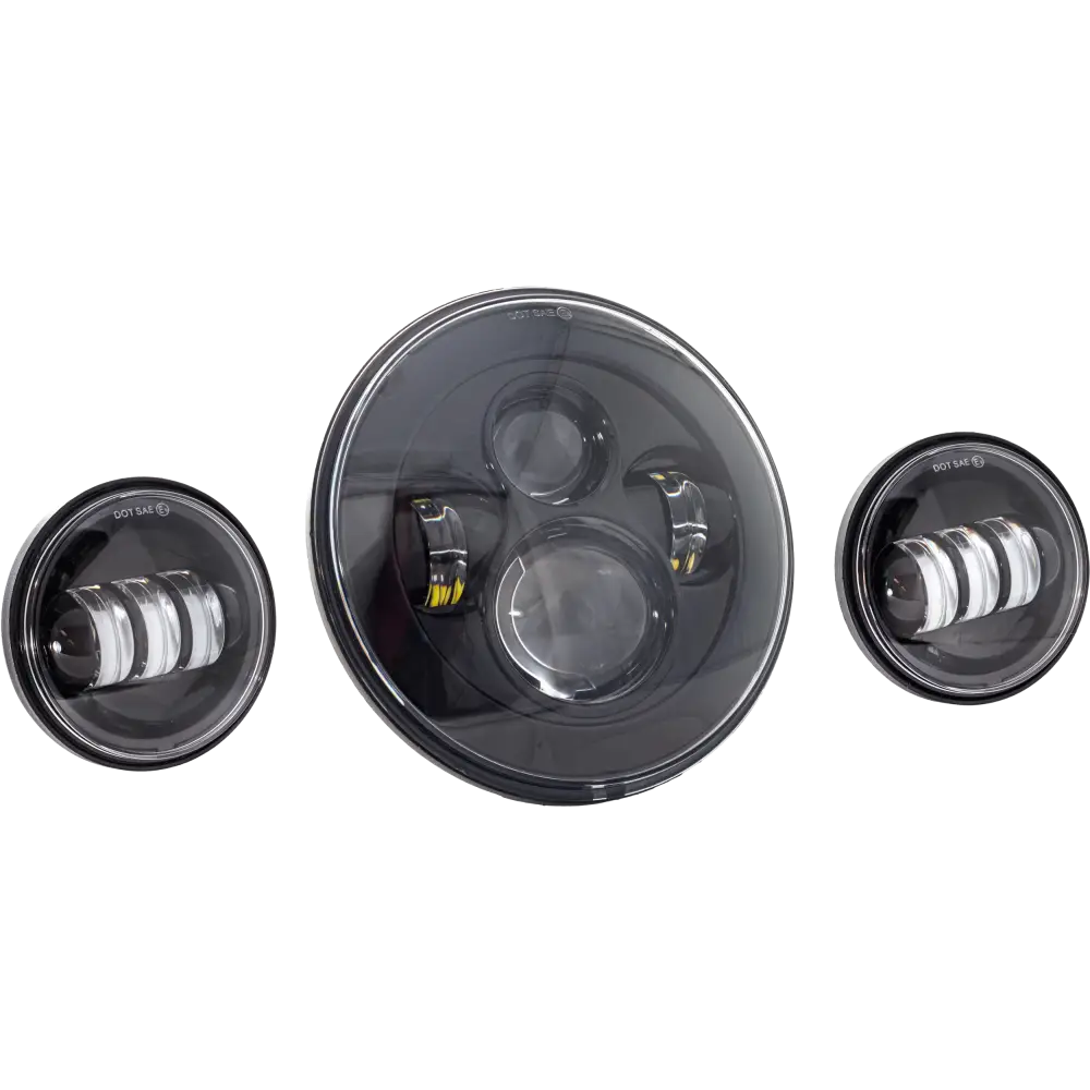 Letric Lighting 7’’ Led Headlight Pass Lamp Kits