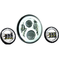Letric Lighting 7’’ Led Headlight Pass Lamp Kits