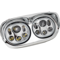Letric Lighting Led Headlights for`98 13 Touring
