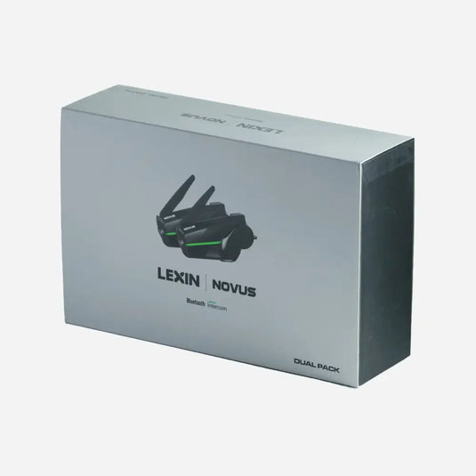 Lexin Novus Bluetooth Headset Intercom - Dual Pack