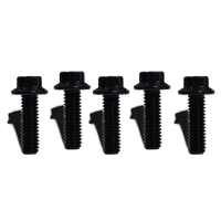 Lyndall 5 Bolt Kit for Sprocket/Pulley - 12 Point (ARP) / Black / 7/16 x 1.5 - Hardware