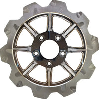 Lyndall Phoenix Rotor - Chrome/Silver / Front / 11.5