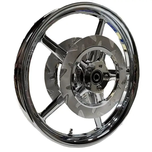 Lyndall Rocker Wheel - Front - No / Chrome / 16 x 3.5 - Wheels