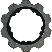 Lyndall Steel Perimeter Rotors - 06-17 V-Rod / Black